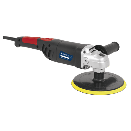 Sealey 180mm Lightweight Variable Speed Digital Rotary Polisher 1100W/230V Model No- ER1700PD