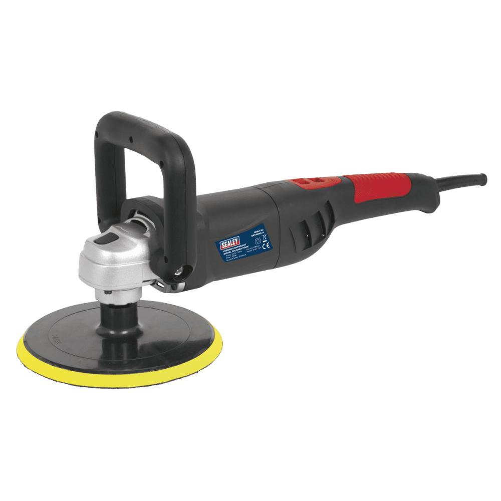 Sealey 180mm Lightweight Variable Speed Digital Rotary Polisher 1100W/230V Model No- ER1700PD