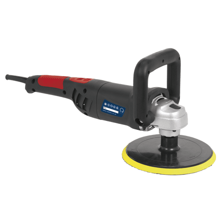 Sealey 180mm Lightweight Variable Speed Digital Rotary Polisher 1100W/230V Model No- ER1700PD