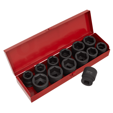Sealey Impact Socket Set 13pc 3/4"Sq Drive Metric/Imperial Model No-AK686