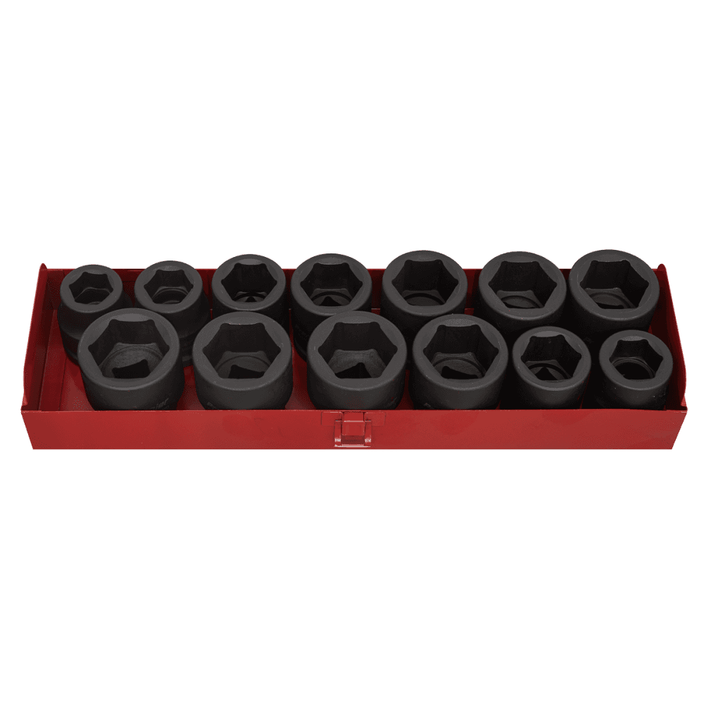 Sealey Impact Socket Set 13pc 3/4"Sq Drive Metric/Imperial Model No-AK686