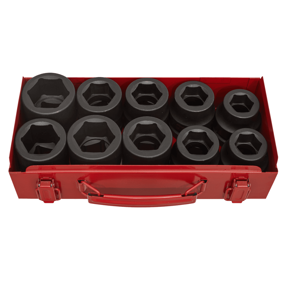 Sealey Impact Socket Set 10pc 1"Sq Drive Metric/Imperial Model No-AK688