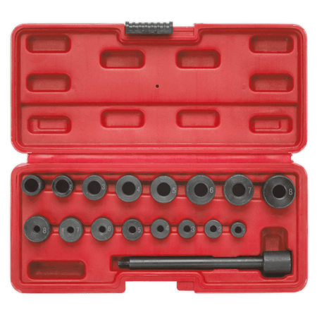Sealey Universal Clutch Aligning Tool Set 17pc Model No-AK710