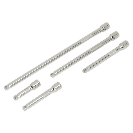 Sealey Wobble Extension Bar Set 5pc 1/4"Sq Drive Model No-AK766