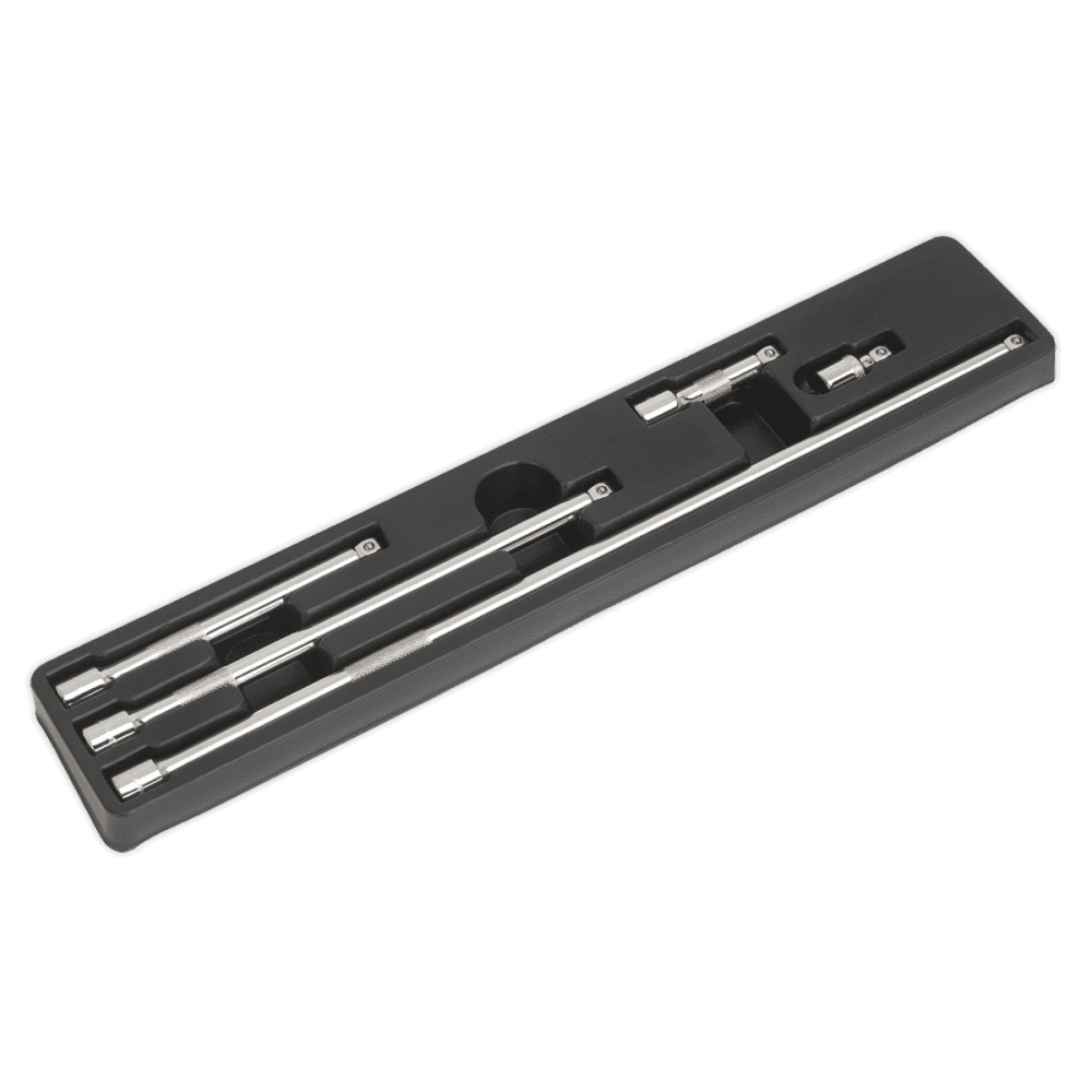 Sealey Wobble Extension Bar Set 5pc 3/8"Sq Drive Model No-AK767