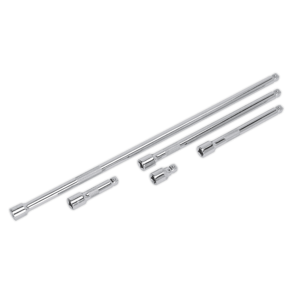 Sealey Wobble Extension Bar Set 5pc 3/8"Sq Drive Model No-AK767