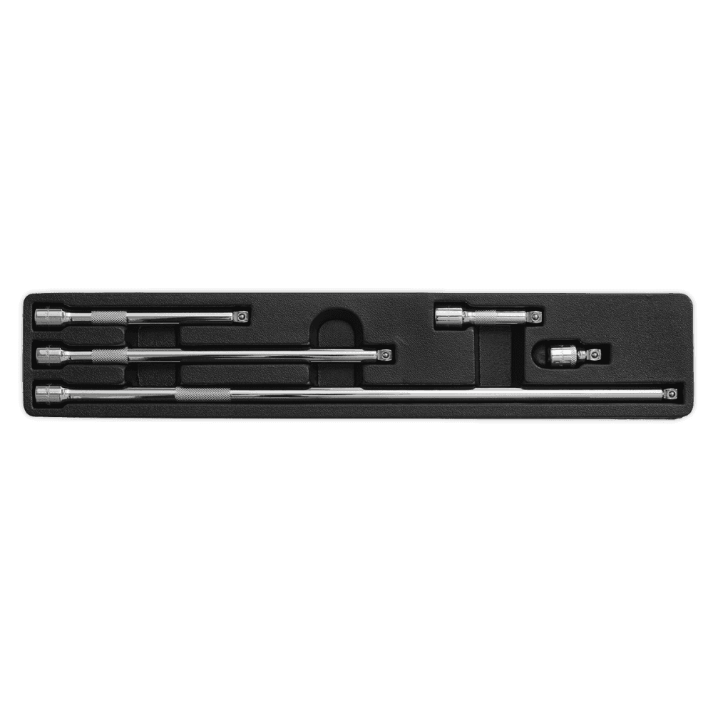 Sealey Wobble Extension Bar Set 5pc 3/8"Sq Drive Model No-AK767