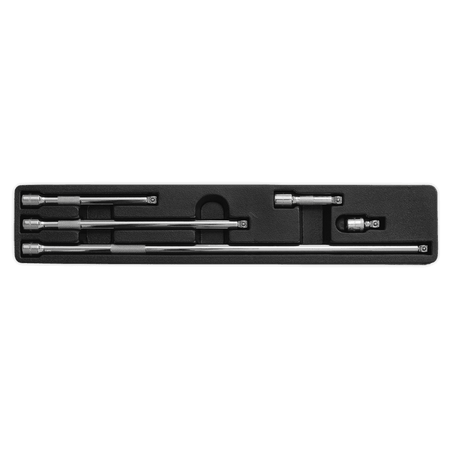 Sealey Wobble Extension Bar Set 5pc 3/8"Sq Drive Model No-AK767