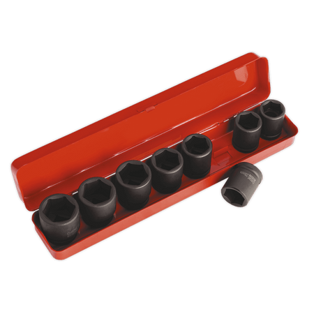 Sealey Impact Socket Set 8pc 3/4"Sq Drive Metric Model No-AK77/9M