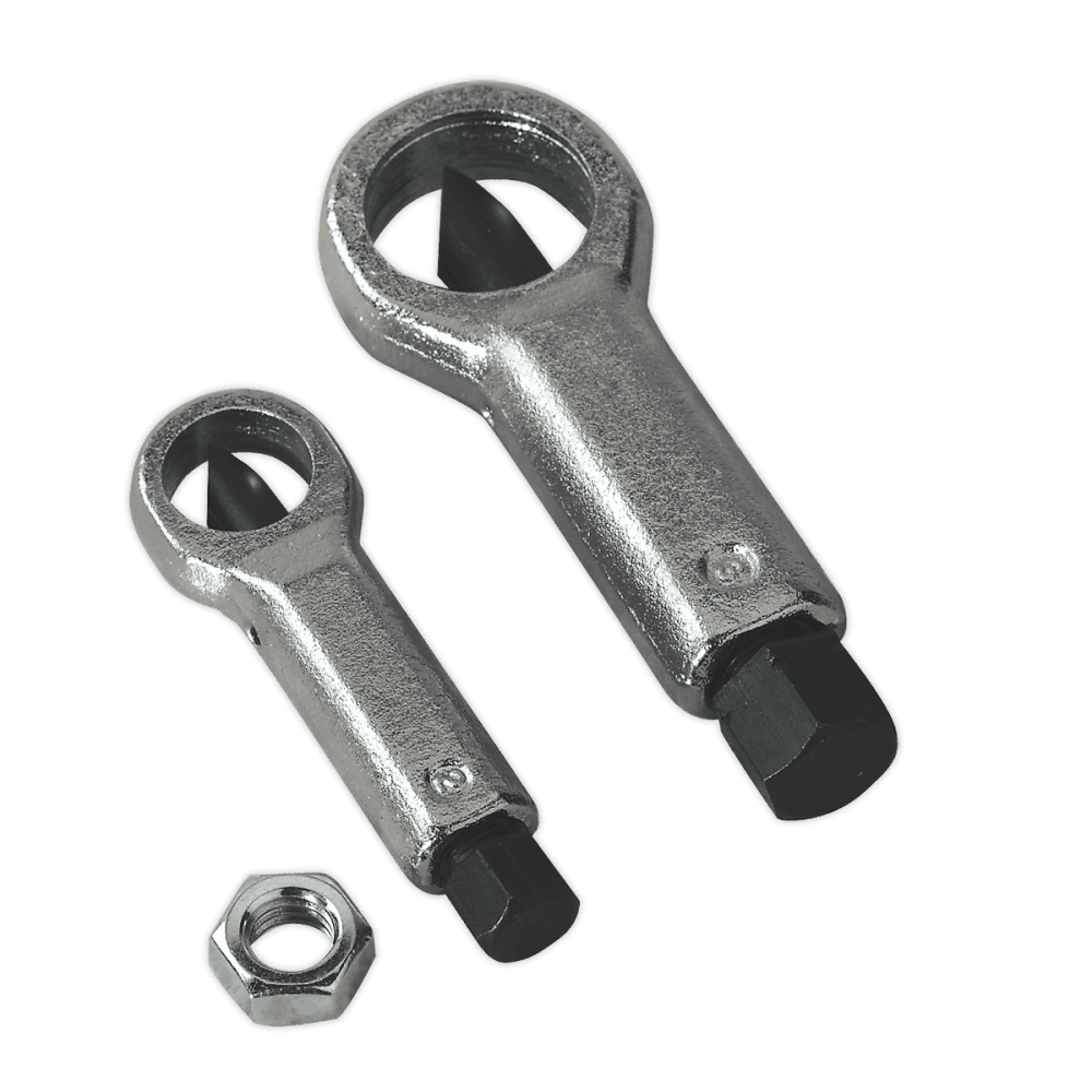 Sealey Nut Splitter Set 2pc Model No-AK84