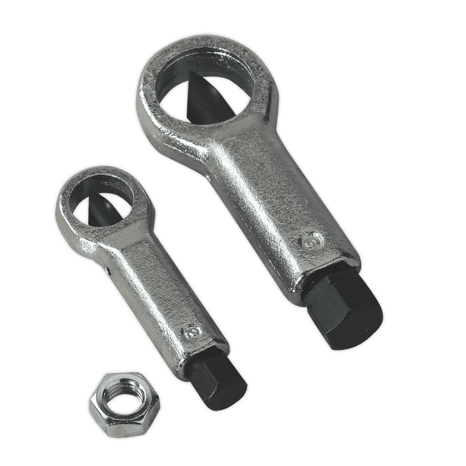 Sealey Nut Splitter Set 2pc Model No-AK84