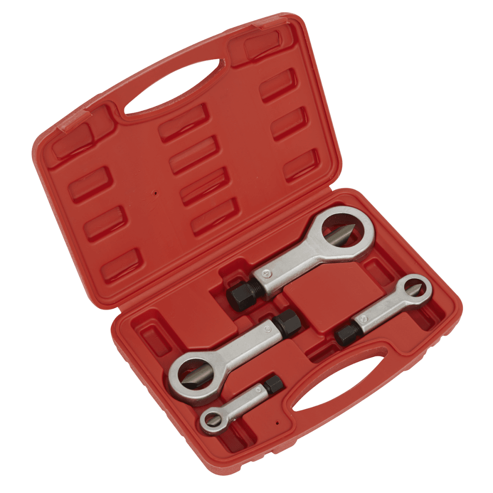 Sealey Nut Splitter Set 4pc Model No-AK85