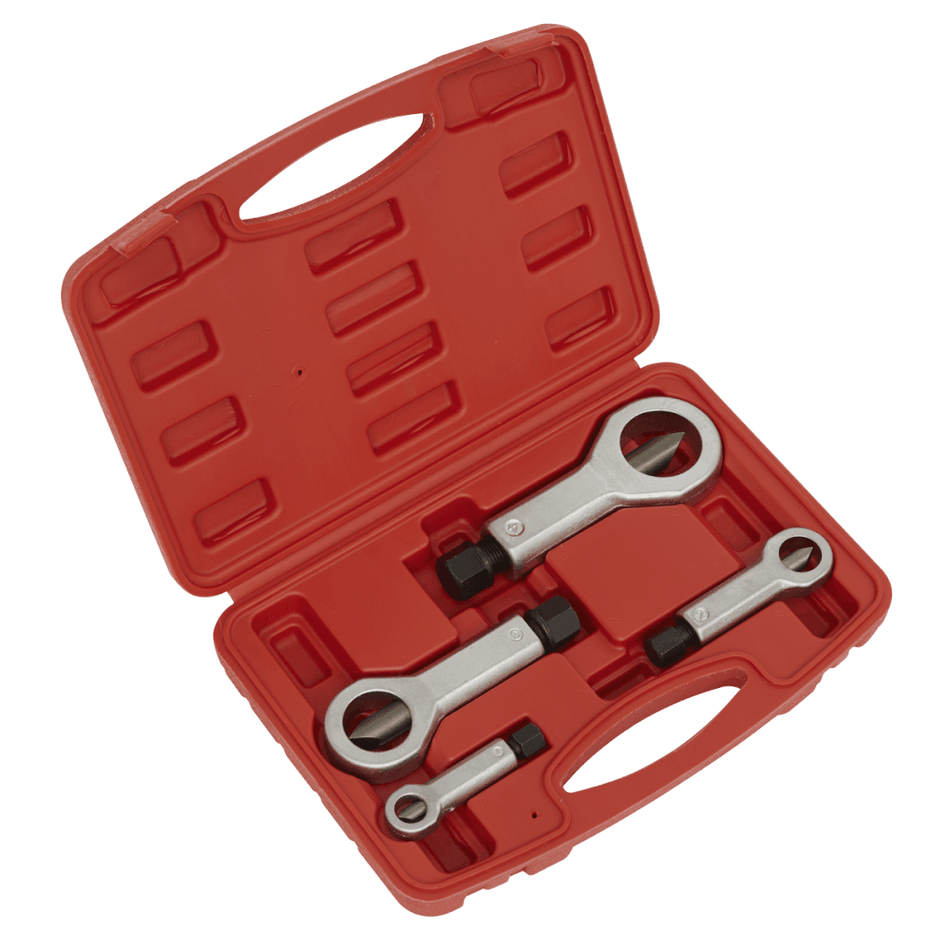 Sealey Nut Splitter Set 4pc Model No-AK85