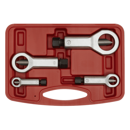 Sealey Nut Splitter Set 4pc Model No-AK85
