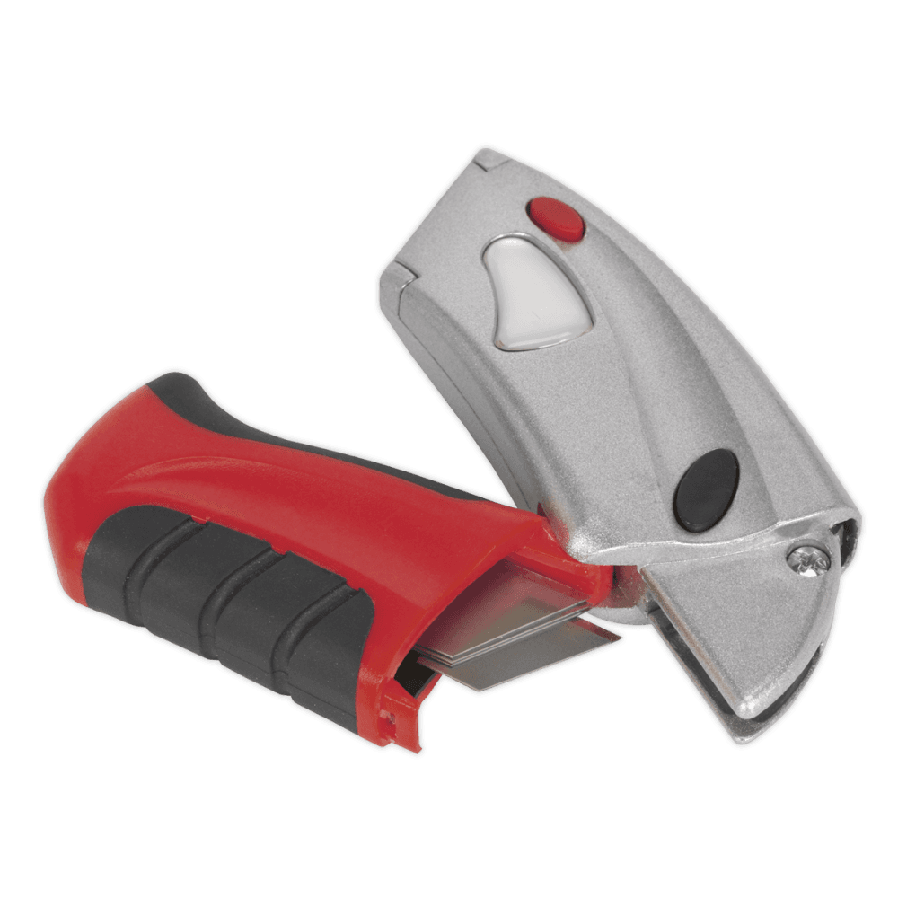 Sealey Retractable Utility Knife Quick Change Blade Model No-AK8603