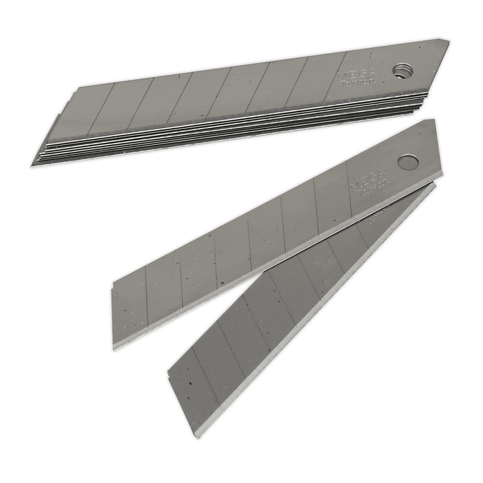 Sealey Utility Knife Blades Pack of 10 Model No-AK86R/B