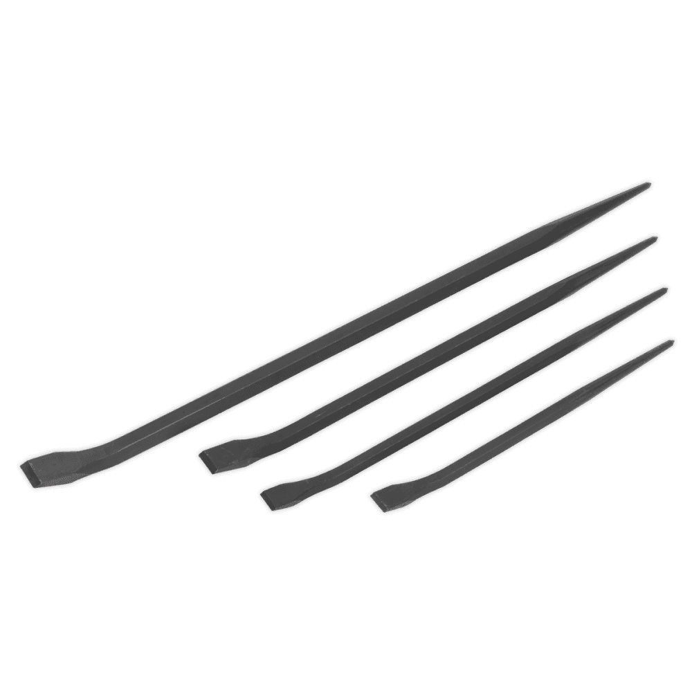 Sealey Prybar Set 4pc 300, 410, 460, 610mm Model No-AK881