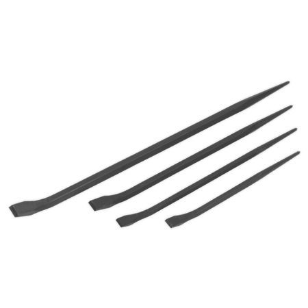 Sealey Prybar Set 4pc 300, 410, 460, 610mm Model No-AK881