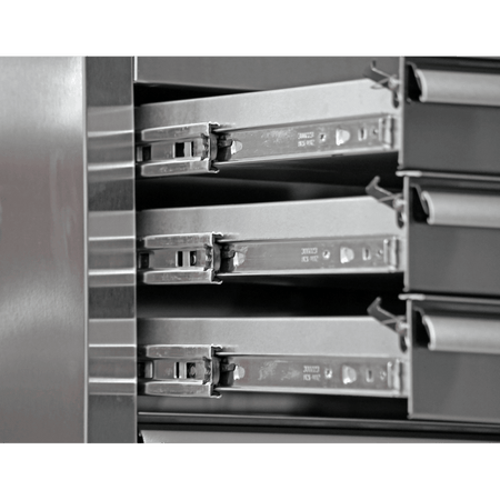 Sealey Topchest 8 Drawer 1055mm Stainless Steel Heavy-Duty Model No- PTB104008SS