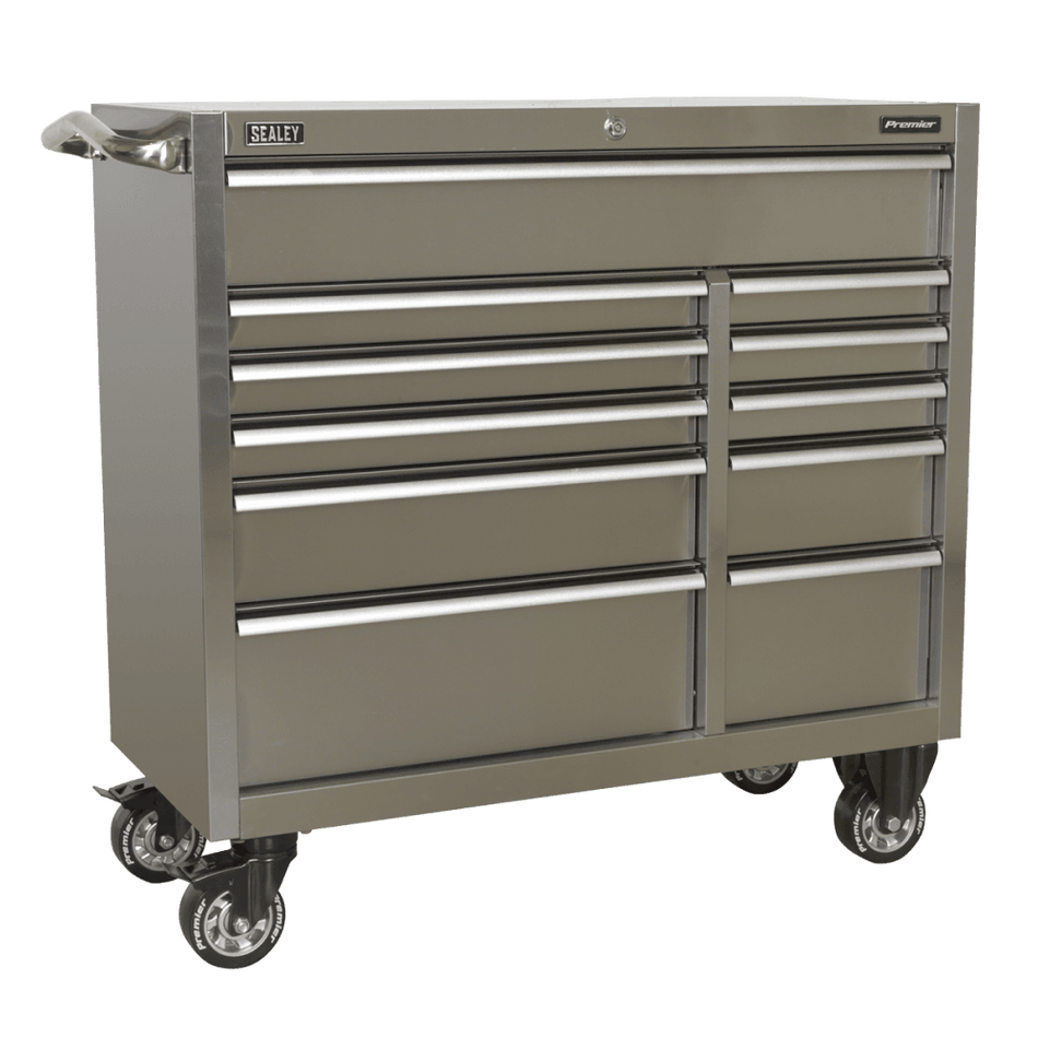 Sealey Rollcab 11 Drawer 1055mm Stainless Steel Heavy-Duty Model No- PTB105511SS
