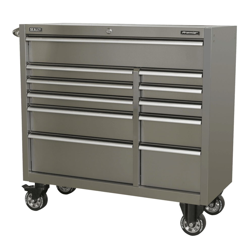 Sealey Rollcab 11 Drawer 1055mm Stainless Steel Heavy-Duty Model No- PTB105511SS