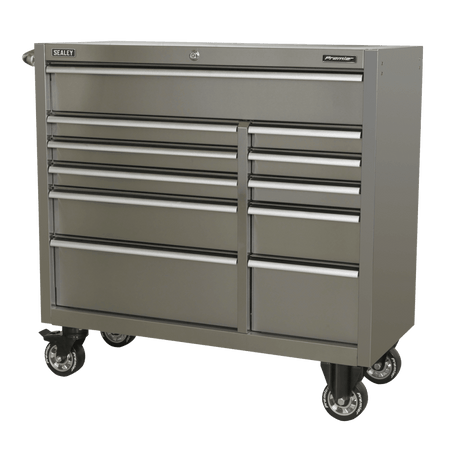 Sealey Rollcab 11 Drawer 1055mm Stainless Steel Heavy-Duty Model No- PTB105511SS