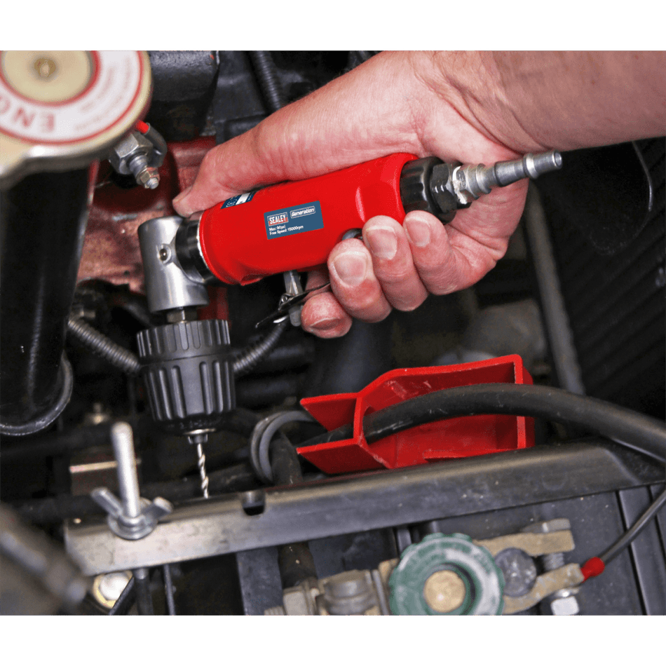 Sealey Air Angle Drill with Ã‡ÂŸÂ¶?10mm Keyless Chuck Model No- GSA231