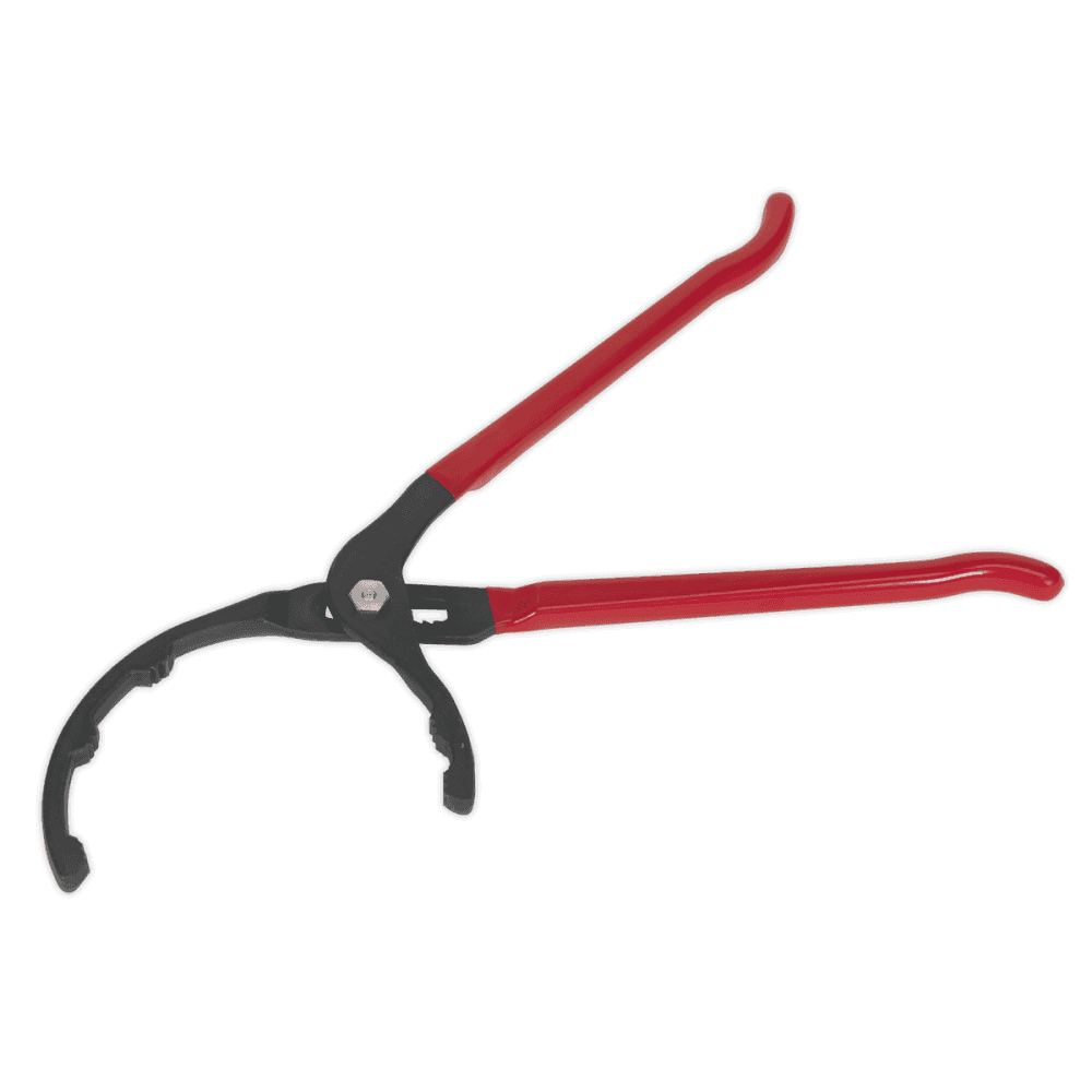 Sealey Oil Filter Pliers for Commercial Vehicles 95-178mm Model No- CV6412
