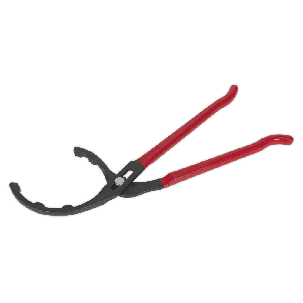 Sealey Oil Filter Pliers for Commercial Vehicles 95-178mm Model No- CV6412
