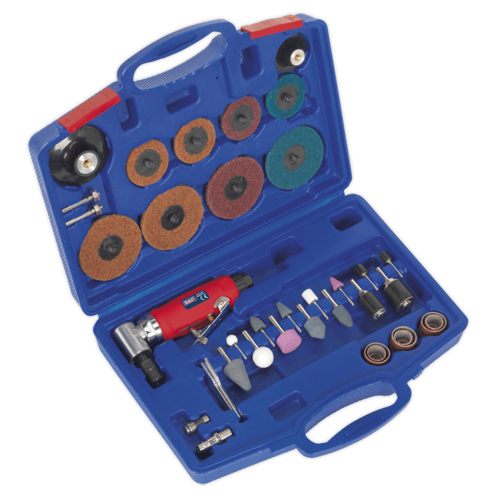 Sealey Generation Air Angle Die Grinder/Sander Kit 42pc Model No- GSA674K