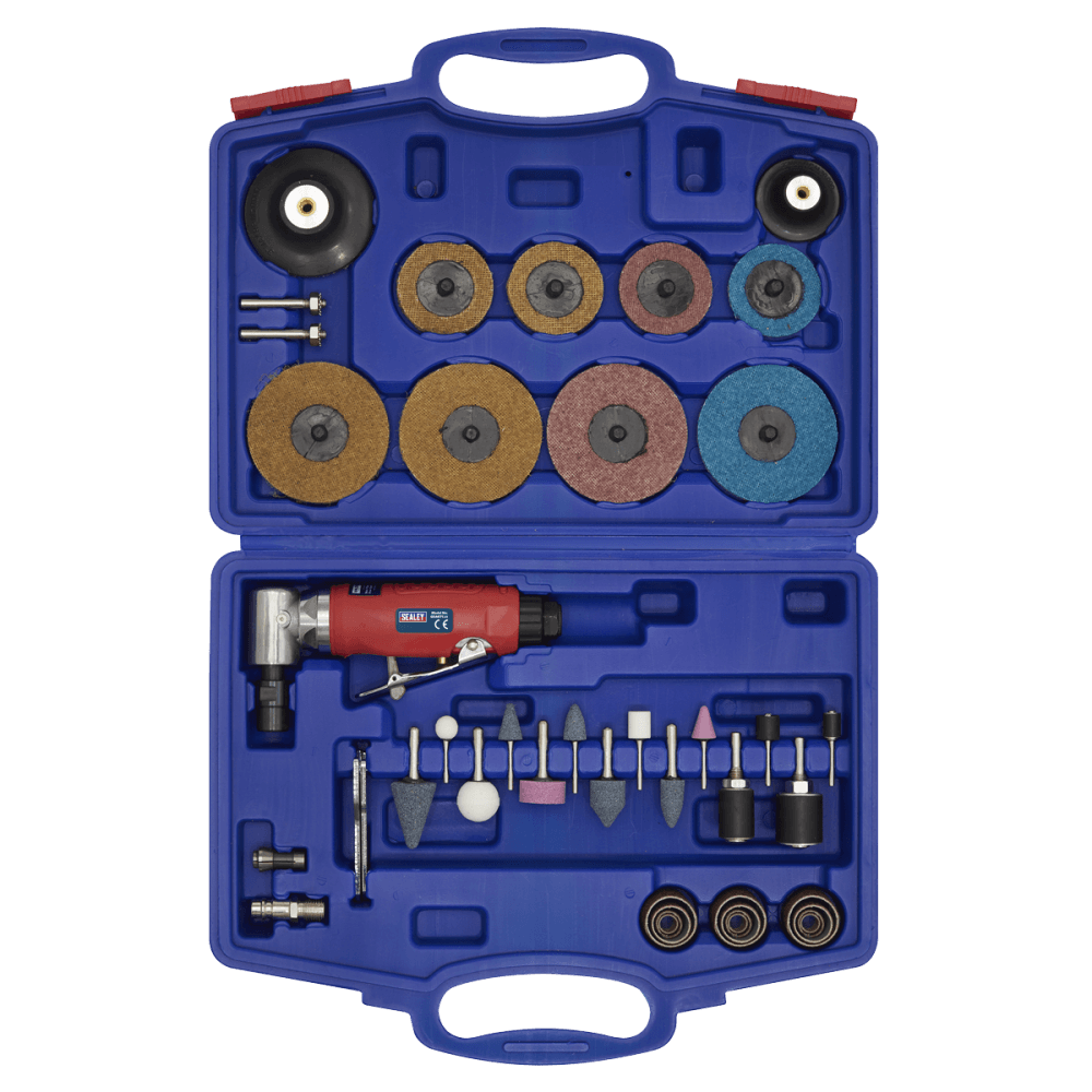 Sealey Generation Air Angle Die Grinder/Sander Kit 42pc Model No- GSA674K