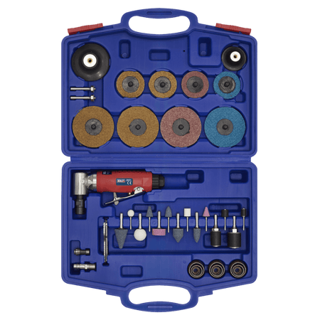Sealey Generation Air Angle Die Grinder/Sander Kit 42pc Model No- GSA674K