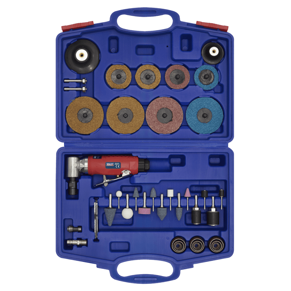 Sealey Generation Air Angle Die Grinder/Sander Kit 42pc Model No- GSA674K