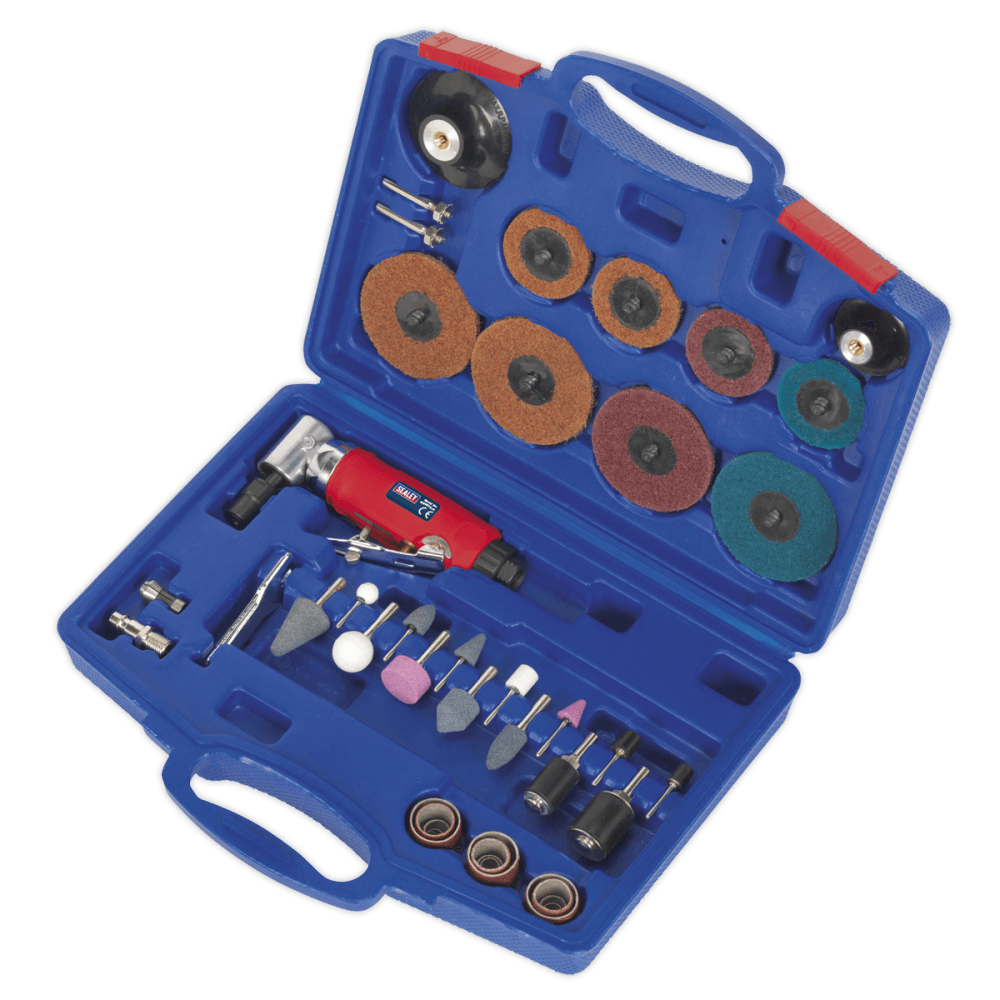 Sealey Generation Air Angle Die Grinder/Sander Kit 42pc Model No- GSA674K