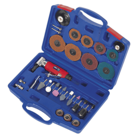 Sealey Generation Air Angle Die Grinder/Sander Kit 42pc Model No- GSA674K