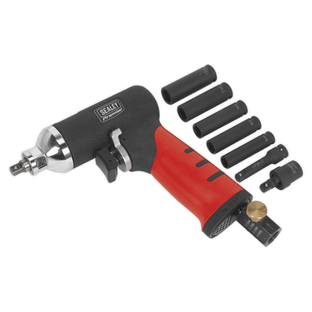 Sealey Air Impact Wrench 1/4"Sq Drive Diesel Glow Plug Kit Model No- SA141