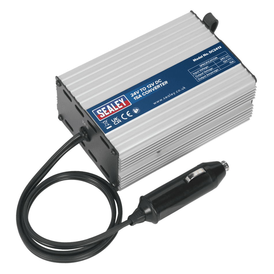 Sealey Converter 24V to 12V DC 15A Model No- DC2412