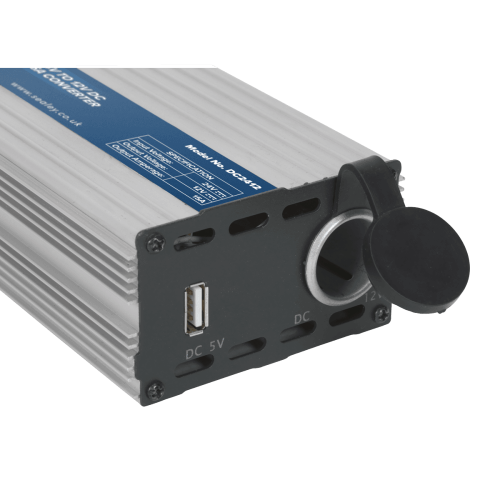 Sealey Converter 24V to 12V DC 15A Model No- DC2412