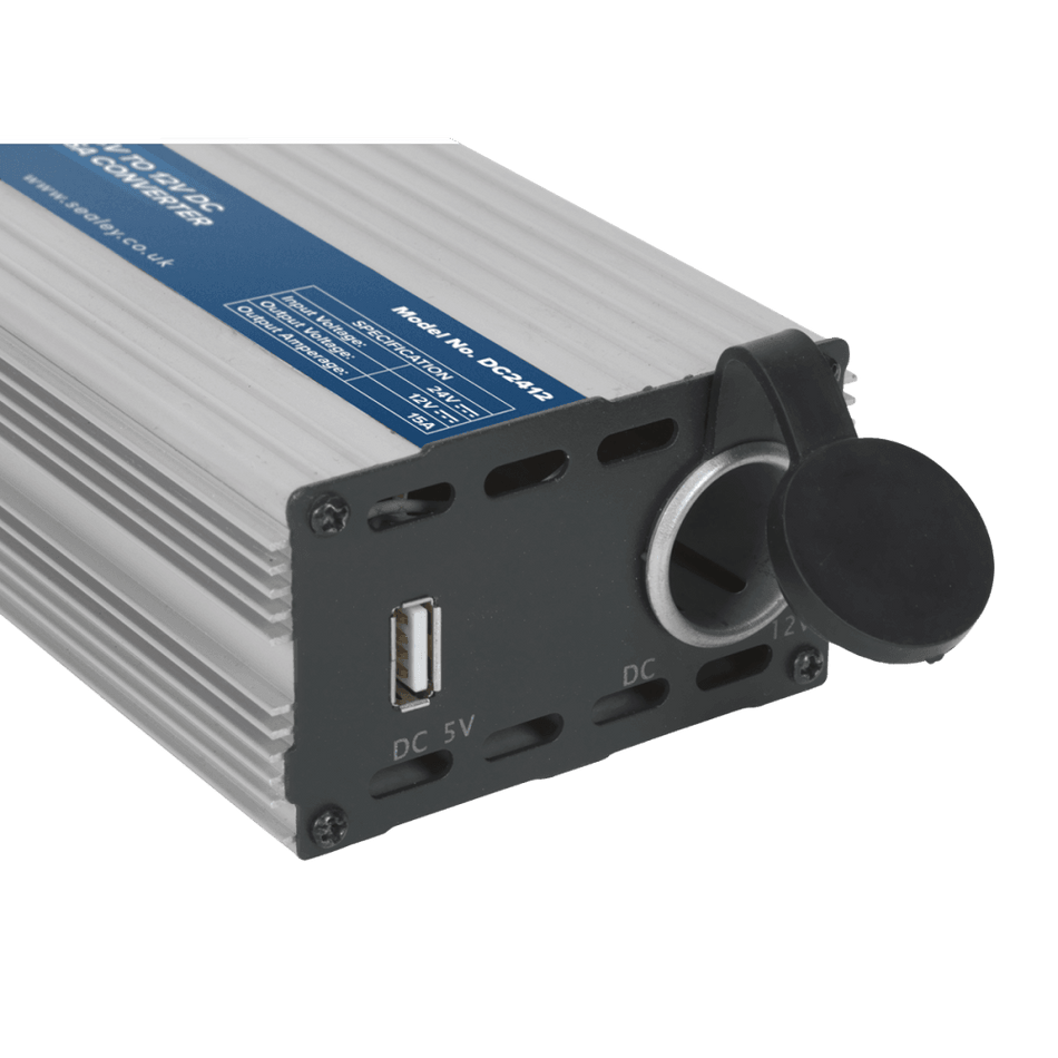 Sealey Converter 24V to 12V DC 15A Model No- DC2412