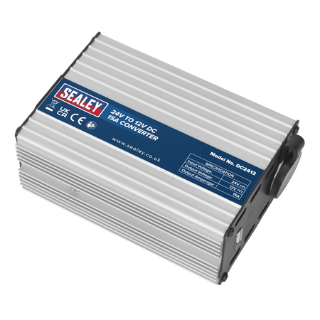 Sealey Converter 24V to 12V DC 15A Model No- DC2412