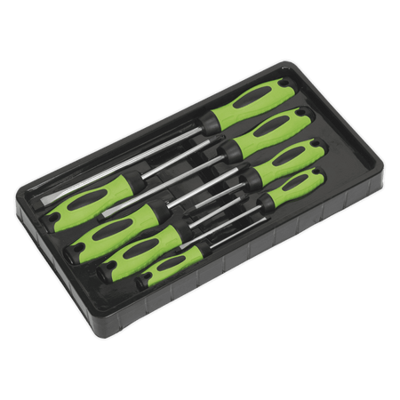 Sealey Screwdriver Set 8pc Hi-Vis Model No- HV001