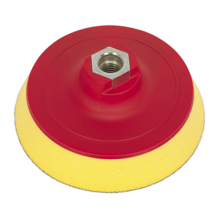 Sealey 120mm Hook-and-Loop Ultra-Soft Backing Pad M14 x 2mm Model No- PTCBPV3S
