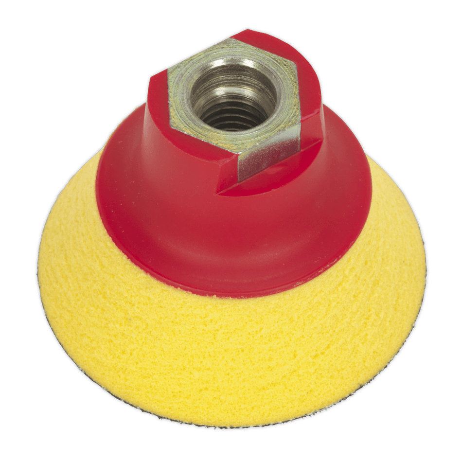 Sealey Hook & Loop Ultra Soft Backing Pad Ã‡ÂŸÂ¶?70mm M14 x 2mm Model No- PTCBPV4S
