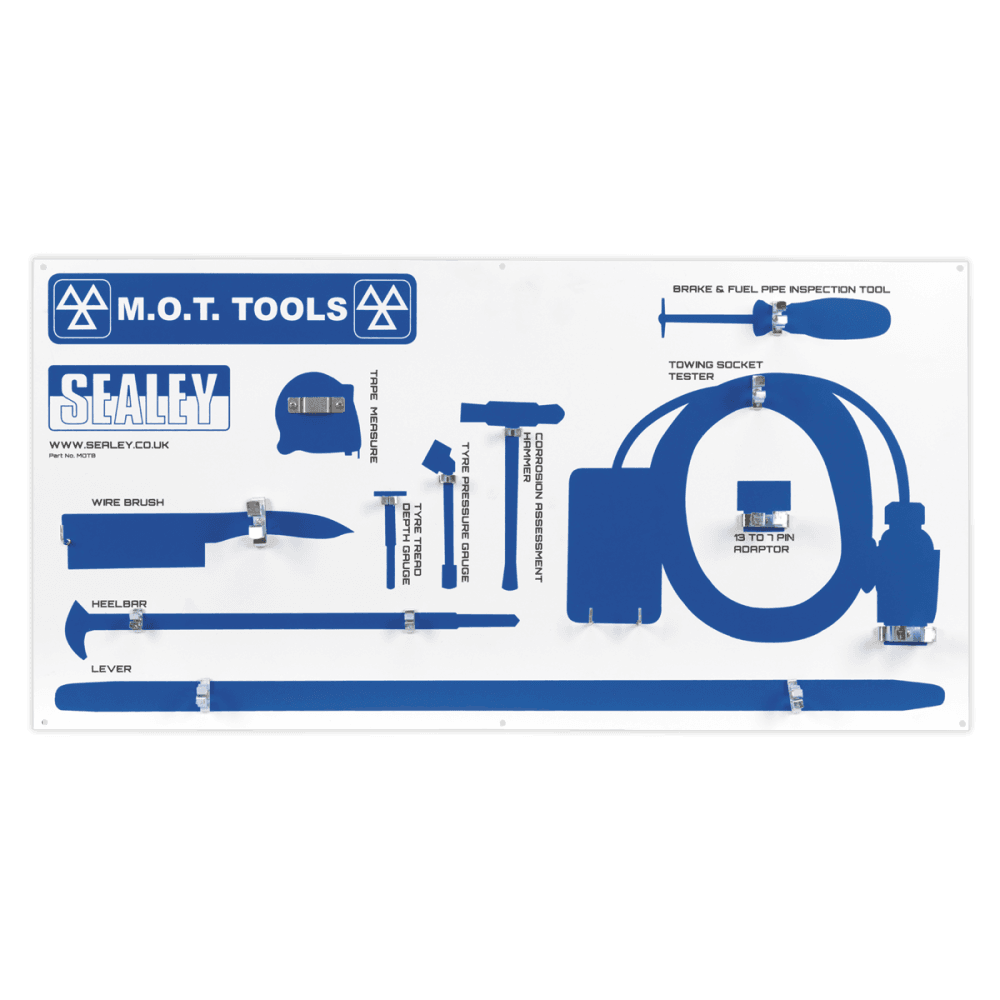 Sealey MOT Tool Board Model No- MOTB