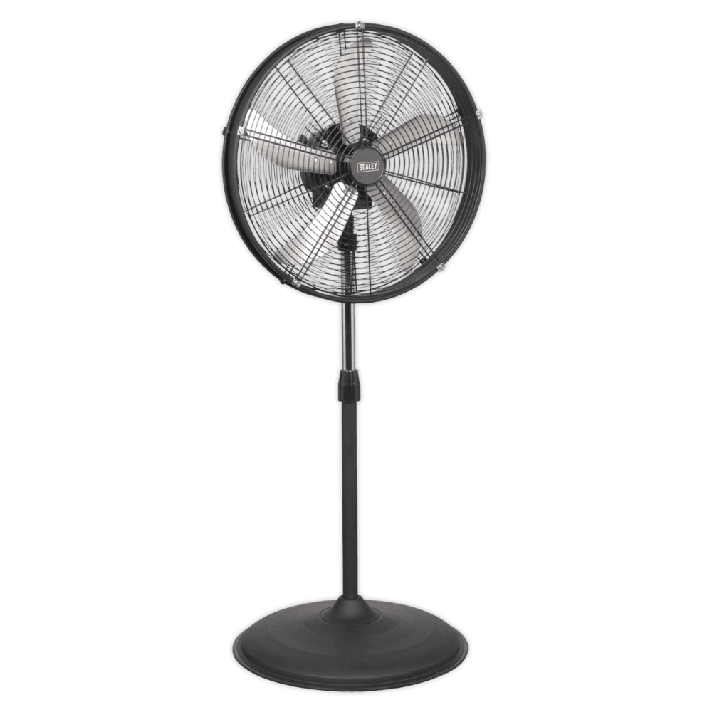 Sealey Industrial High Velocity Oscillating Pedestal Fan 20" 230V Model No- HVF20PO