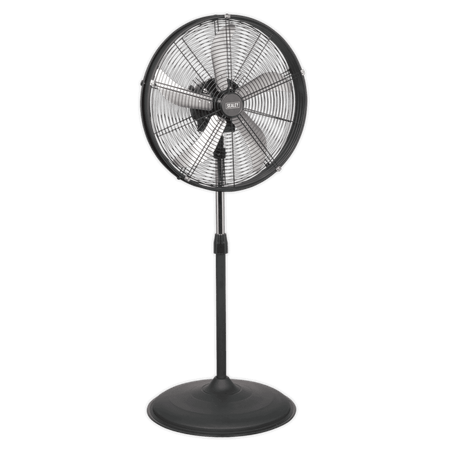 Sealey Industrial High Velocity Oscillating Pedestal Fan 20" 230V Model No- HVF20PO