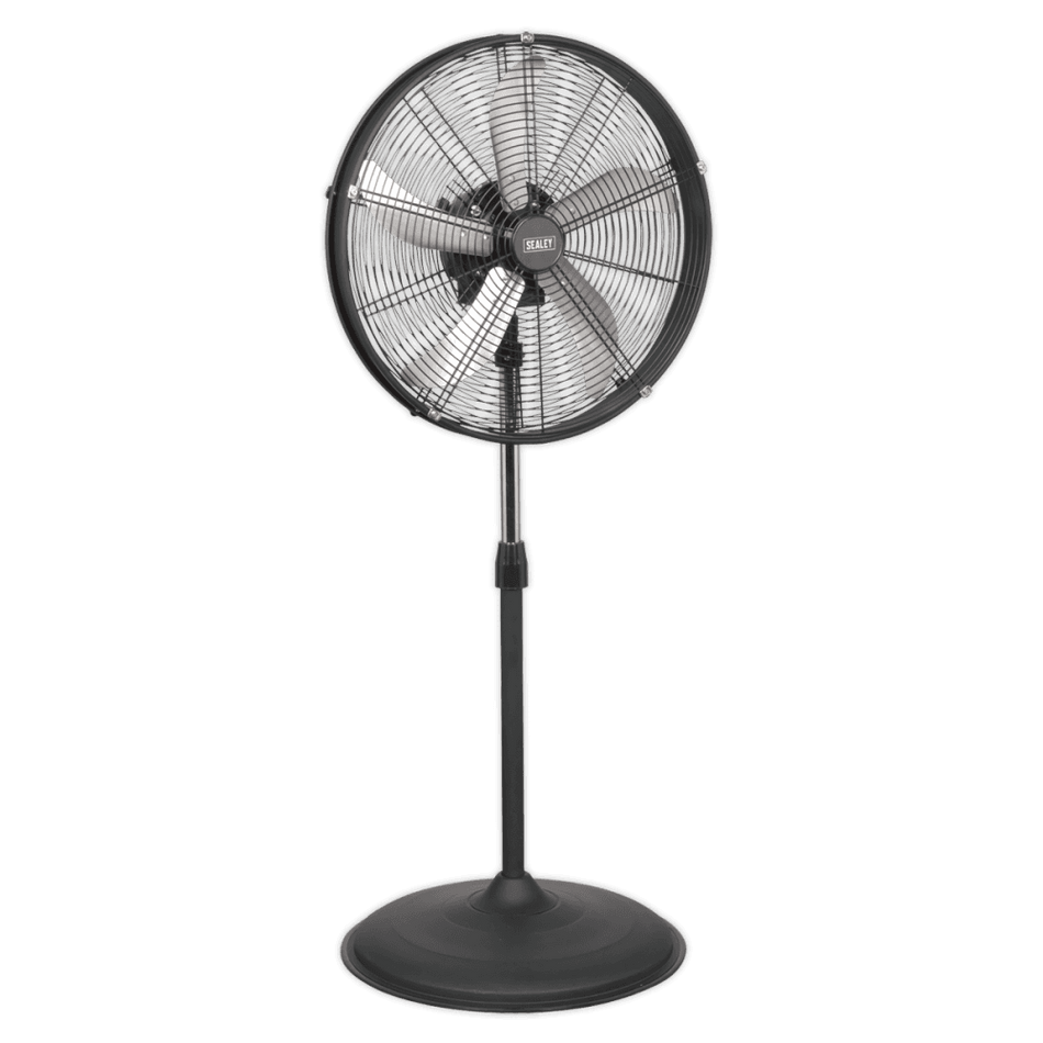 Sealey Industrial High Velocity Oscillating Pedestal Fan 20" 230V Model No- HVF20PO