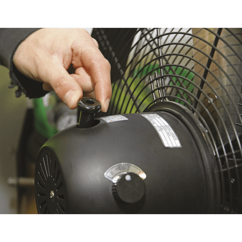 Sealey Industrial High Velocity Oscillating Pedestal Fan 20" 230V Model No- HVF20PO