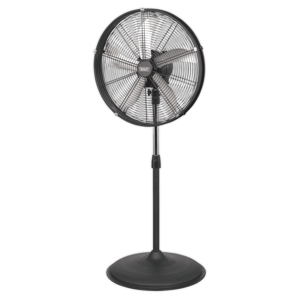 Sealey Industrial High Velocity Oscillating Pedestal Fan 20" 230V Model No- HVF20PO