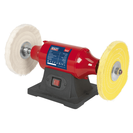 Sealey Bench Mounting Buffer/Polisher 200mm 550W/230V Model No- BB2002